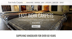 Desktop Screenshot of eastindiacarpets.com